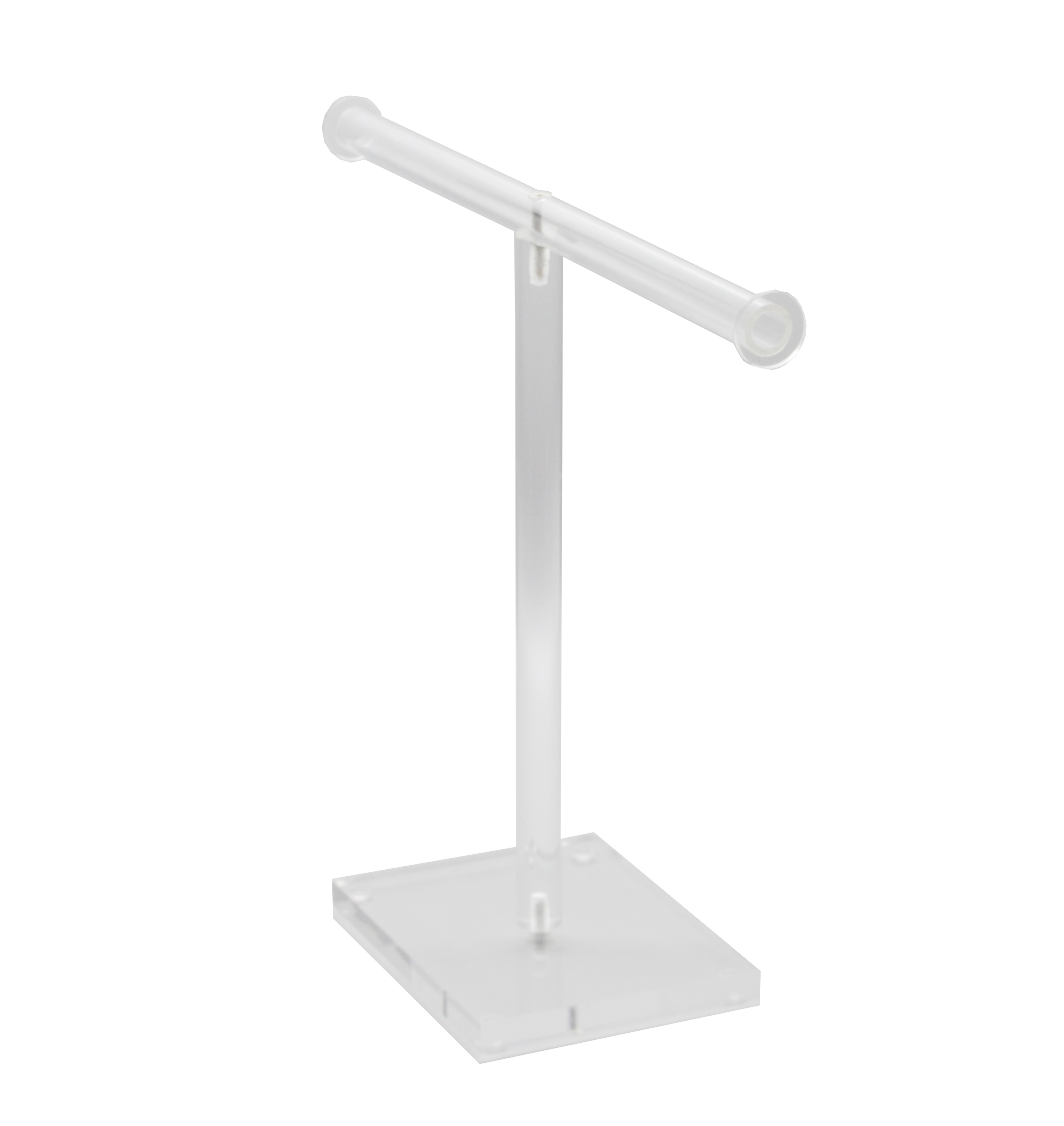 Acrylic Clear T Bar Jewelry Holder Necklace Earring Stand Jewelry Rack